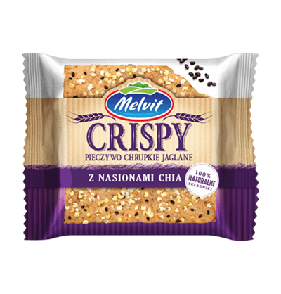 Crispy Jaglany z nasionami Chia