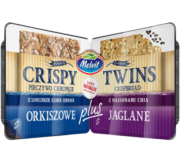 Zdrowe pieczywo chrupkie Crispy Twins 2 x 60 g