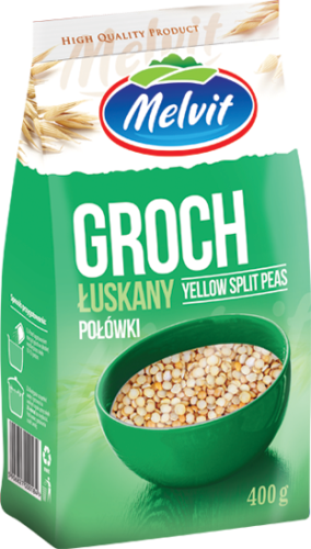 Groch połówki