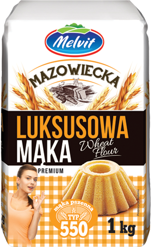 Mąka mazowiecka luksusowa typ 550