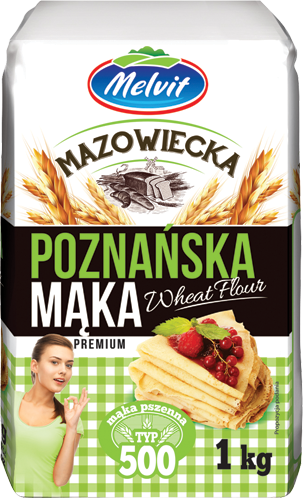 Mąka mazowiecka poznańska typ 500
