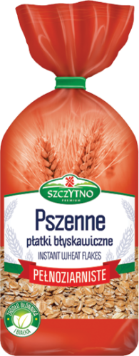 Płatki pełnoziarniste pszenne Szczytno 400 g