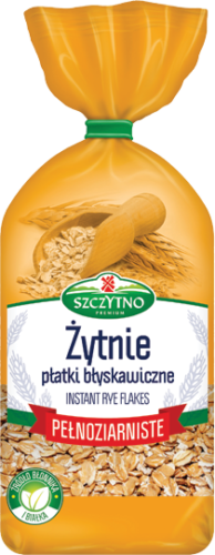 Płatki pełnoziarniste żytnie Szczytno 400 g