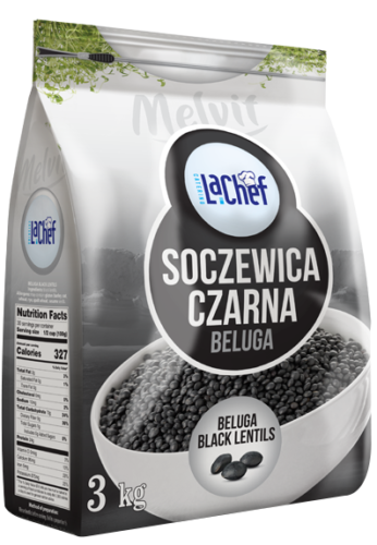 Czarna soczewica Beluga 3kg