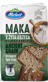 Mąka z żyta Krzyca pełnoziarnista 1 kg