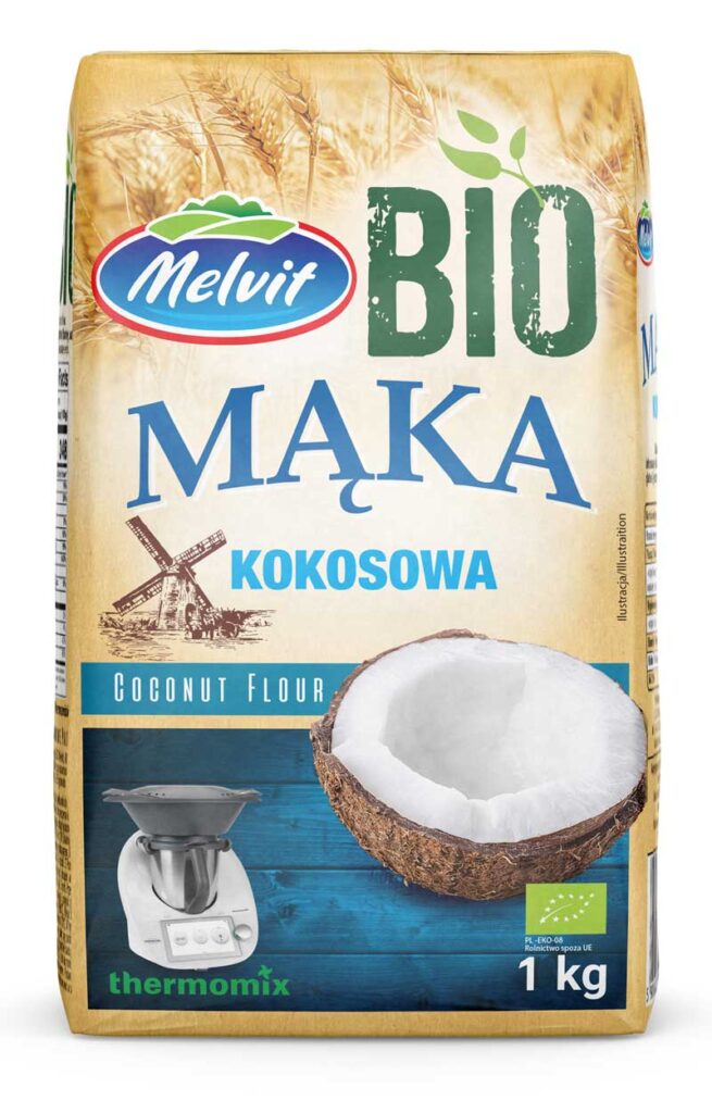 BIO Mąka Kokosowa 1kg Melvit