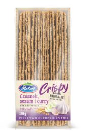 Crispy Czosnek Curry Sezam 170g Melvit