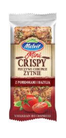 Crispy Mini Żytnie z Pomidorami i Bazylią 30g Melvit