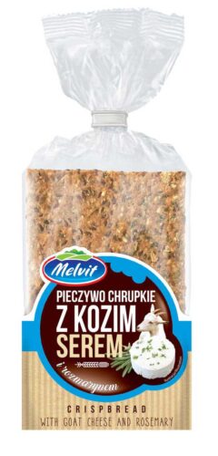 Crispy z Kozim Serem i Rozmarynem 130g Melvit