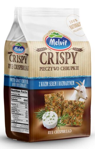 Crispy z Kozim Serem i Rozmarynem 150g Melvit