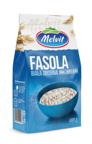 Fasola Biała Drobna 400g Melvit