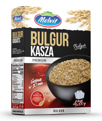 Kasza Bulgur 4x100g Melvit