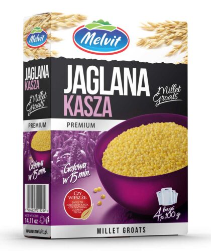 Kasza Jaglana 4x100g Melvit