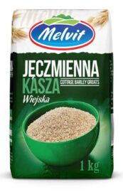Kasza Jęczmienna Wiejska 1kg folia Melvit