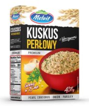 Kasza Kuskus Perłowy z Warzywami 4x80g Melvit
