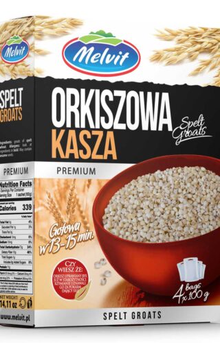 Kasza Orkiszowa 4x100g Melvit