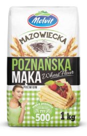 Mąka Poznańska Mazowiecka TYP500 1kg Melvit