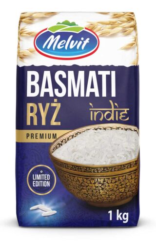 Ryż Basmati Indie 1kg Melvit