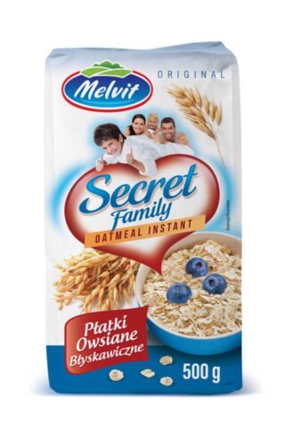 Secret Family Płatki Owsiane Błyskawiczne 500g Melvit