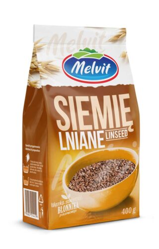 Siemię Lniane 400g Melvit