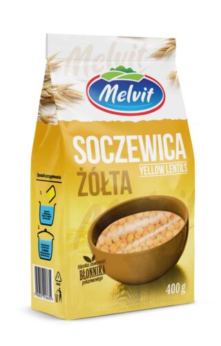 Soczewica Żółta 400g Melvit