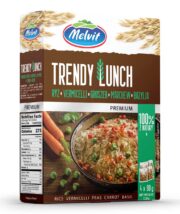 Trendy Lunch Ryż Vermicelli Groszek Marchewka 4x100g Melvit